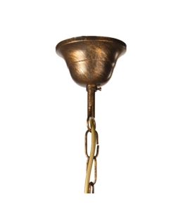 LAMPADARIO 5 LUCI ONLI "ALGA" BRONZO E14